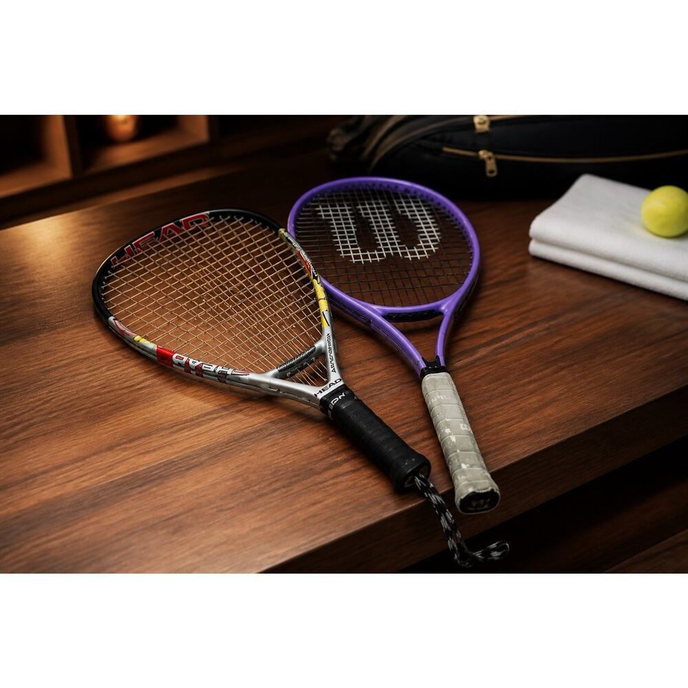 Lot Of 2 Tennis Racquets Head & Wilson
